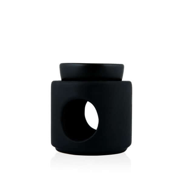 Mubkhar Ceramic Aromatherapy Candle - BlackCeramic Diffuser