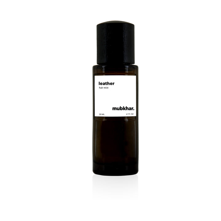 An exquisite Perfume & Cologne fragrance: Leather Hair Mist , presented in a Glass Bottle, part of the Leather Line. This Hair Mist belongs to the warm spices Scent Family with captivating Leather | Patchouli | Saffron Perfume Notes