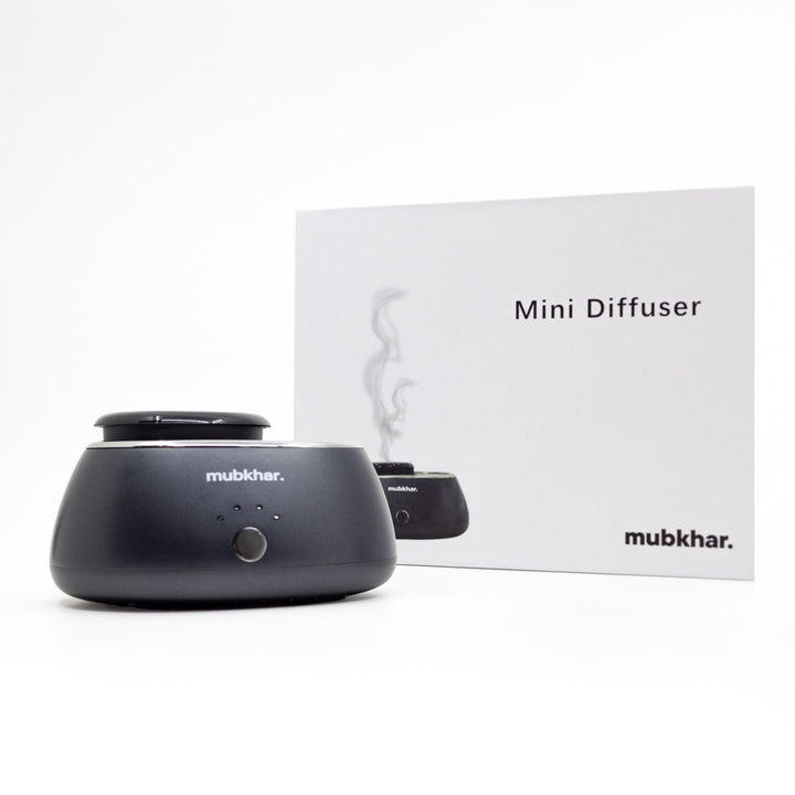 Mubkhar Electric Diffuser + 3 Essential OilsElectric Diffuser