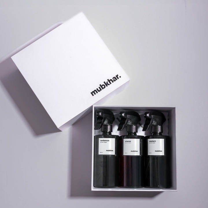 Personalised Gift Set | All Over Cologne Trio BundleBundle