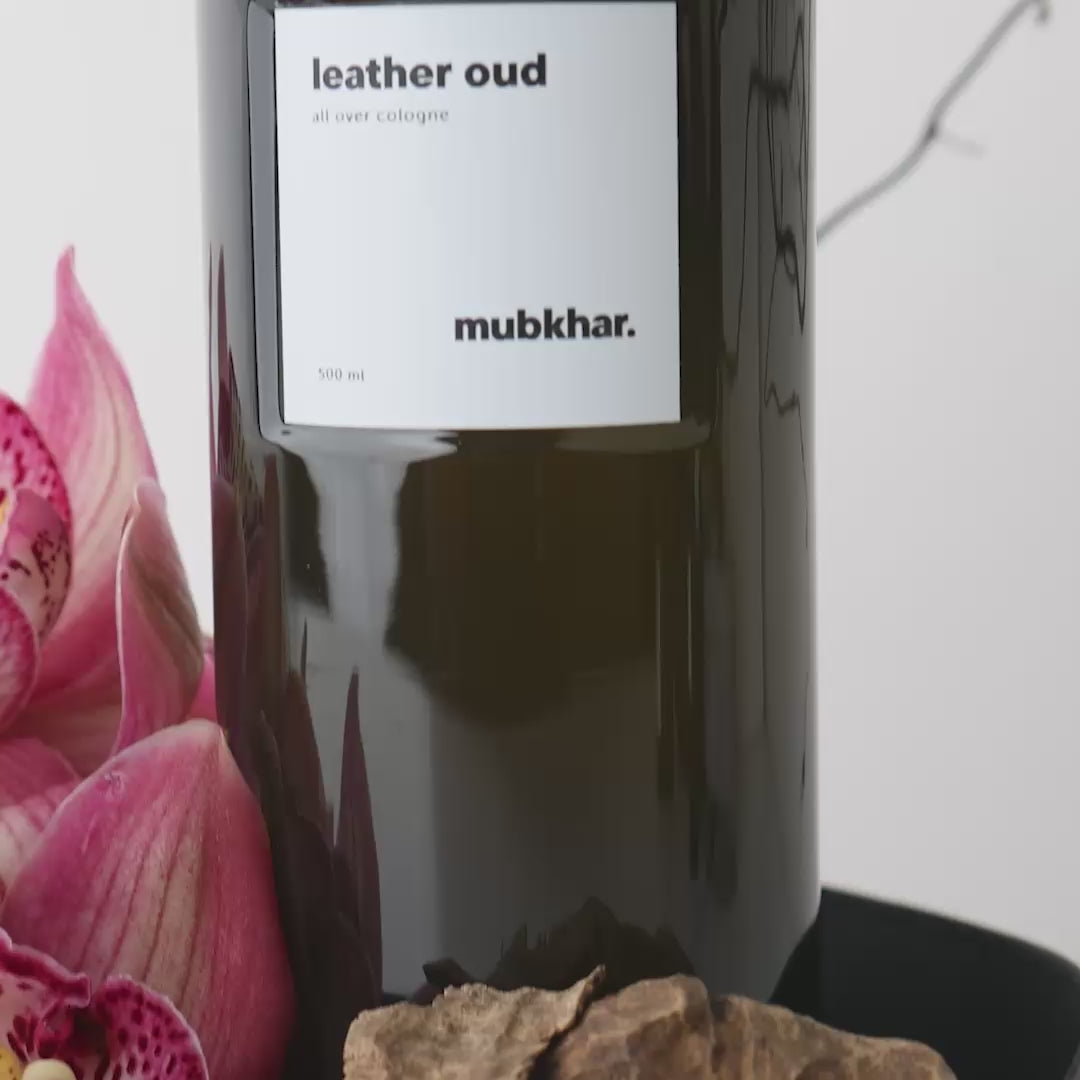 Leather Oud All Over Eau De Cologne - 500 ml - Unisex